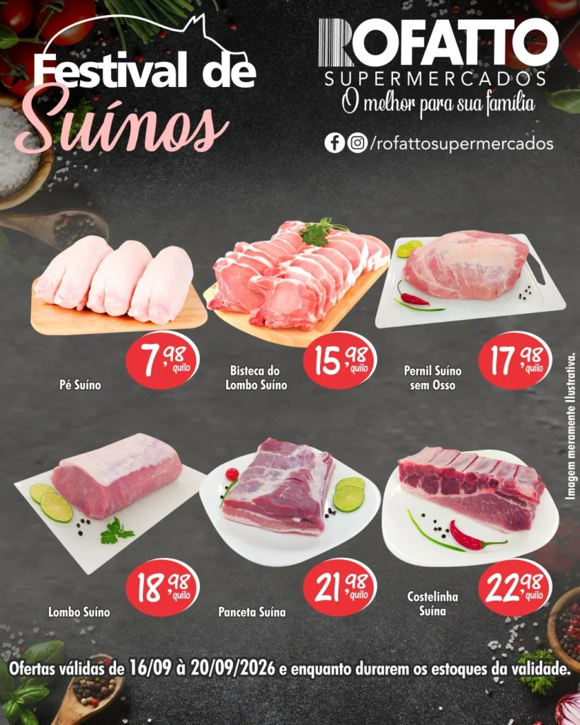 Ofertas Rofatto Supermercados – 20/09/2026