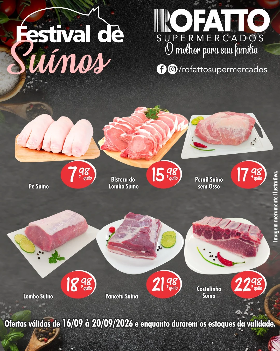 Ofertas Rofatto Supermercados – 16/09/2026