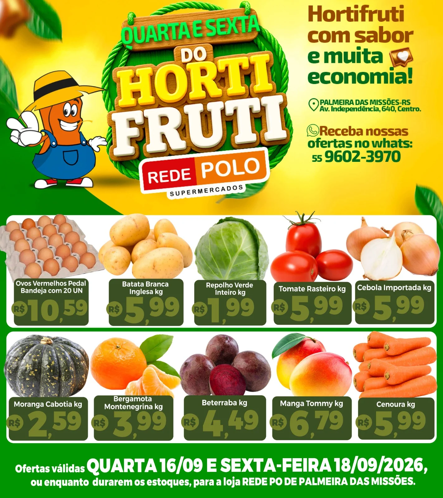 Ofertas Rede Polo Palmeira