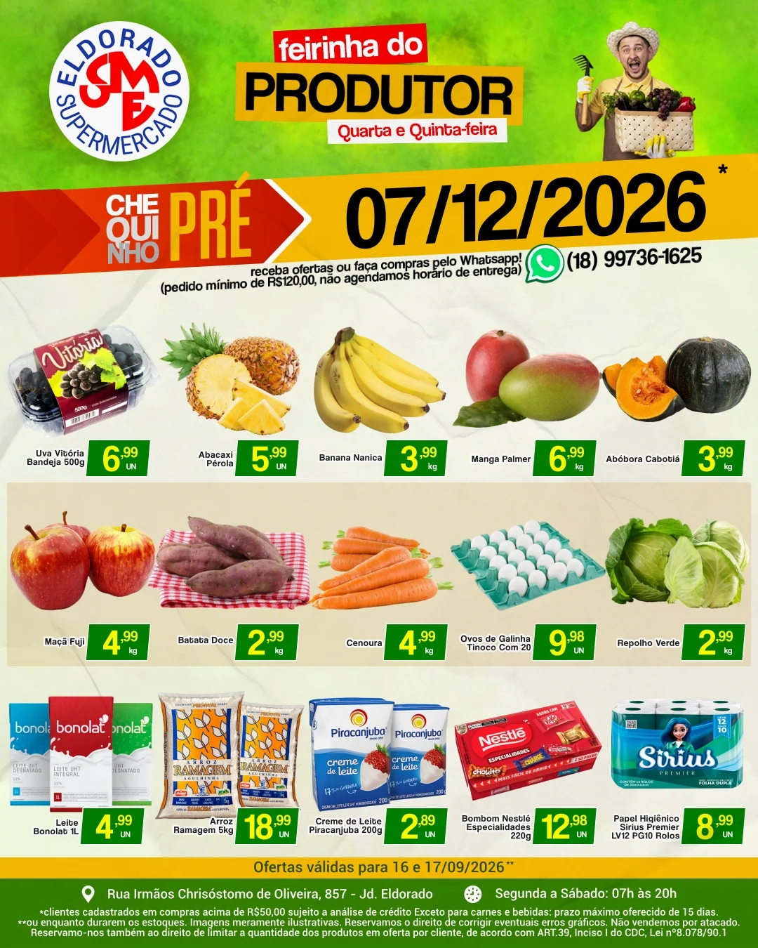 Ofertas Eldorado Supermercado – 17/09/2026
