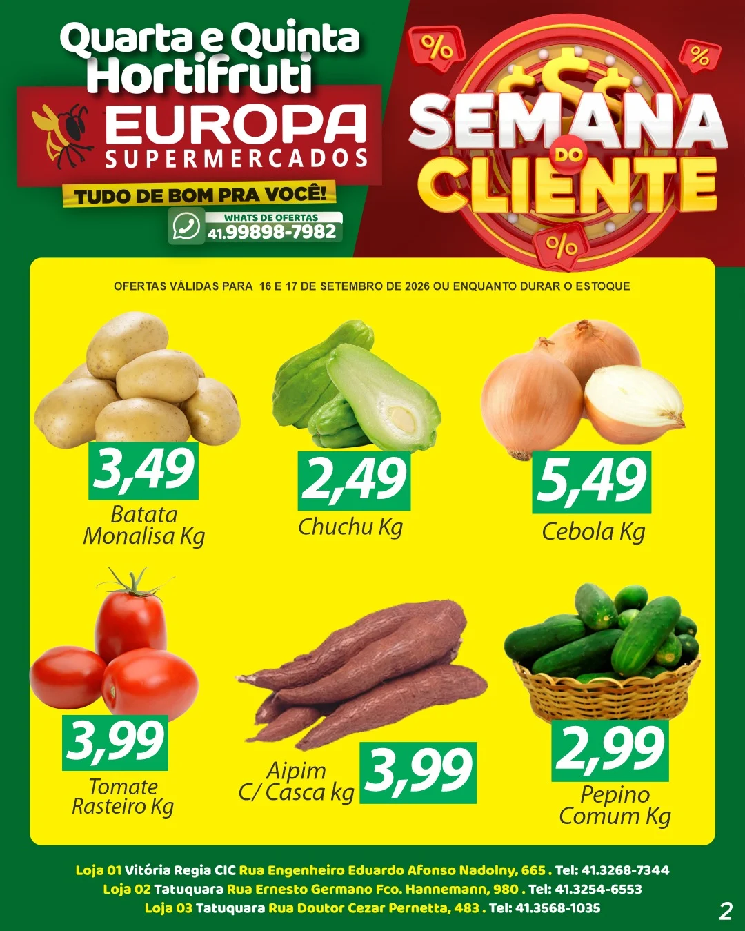 Ofertas Europa Supermercados