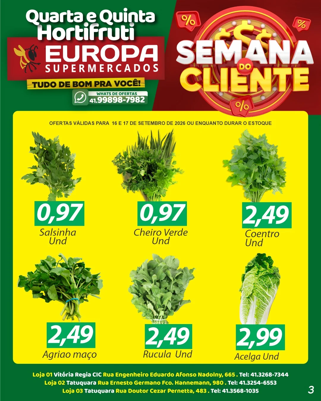 Ofertas Europa Supermercados