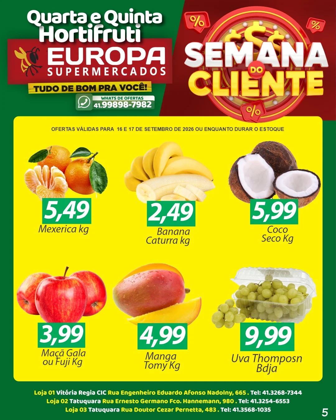 Ofertas Europa Supermercados