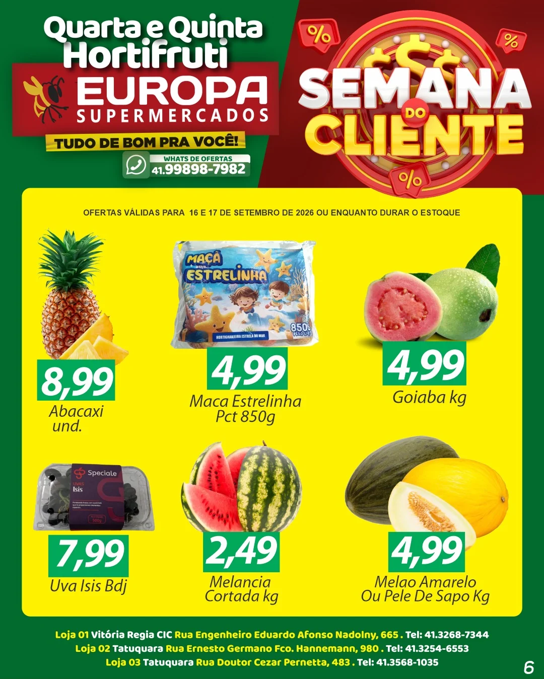 Ofertas Europa Supermercados
