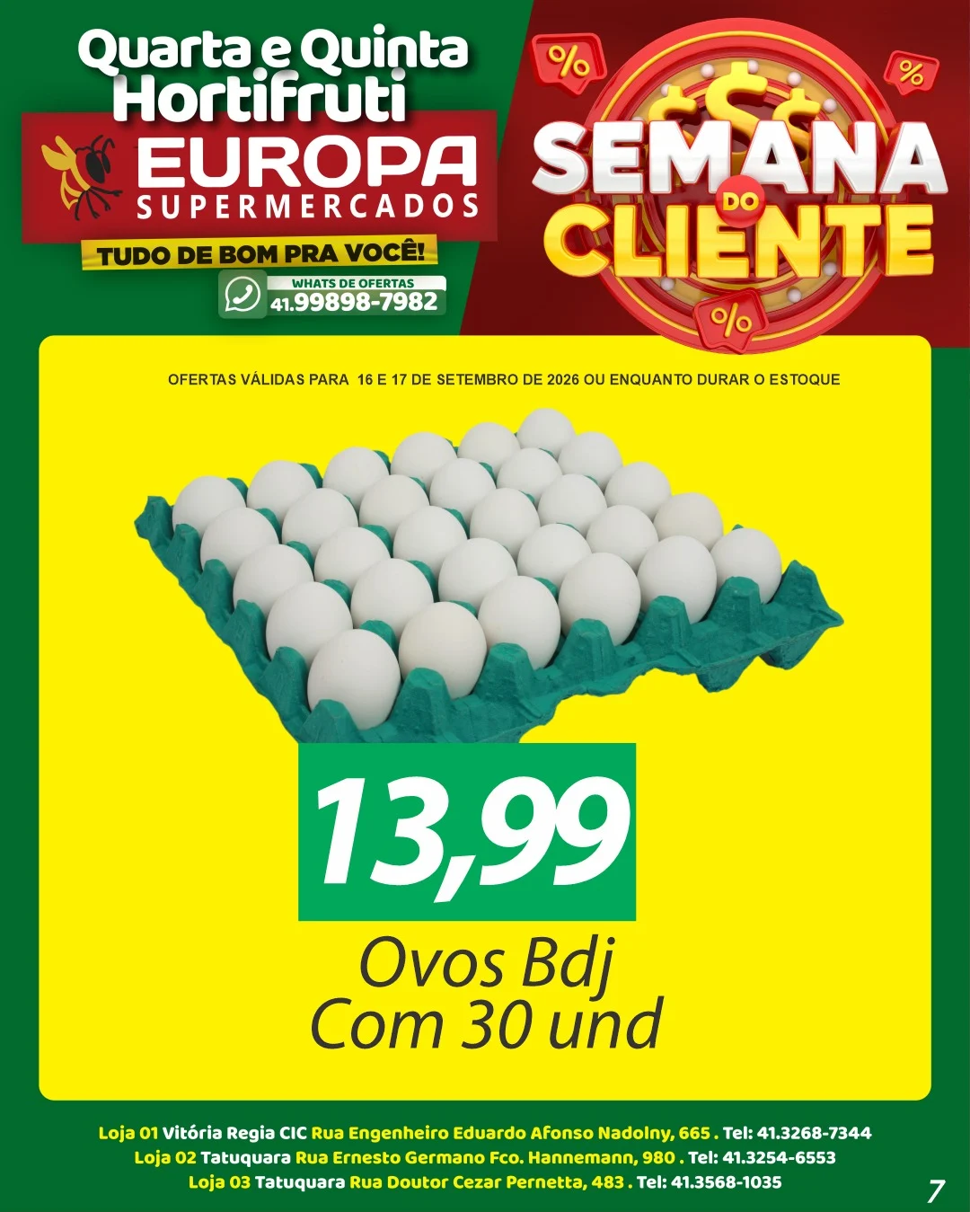 Ofertas Europa Supermercados