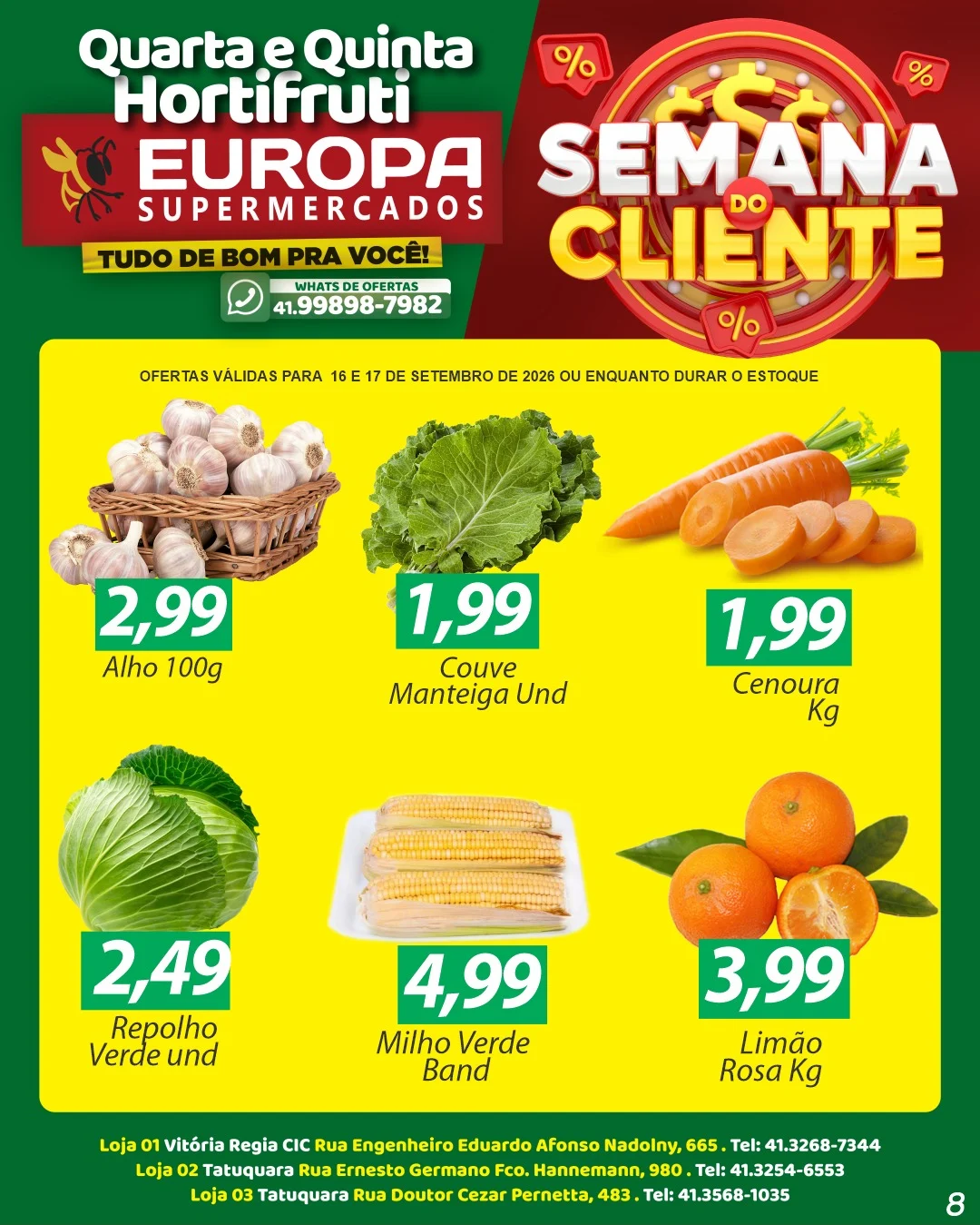 Ofertas Europa Supermercados