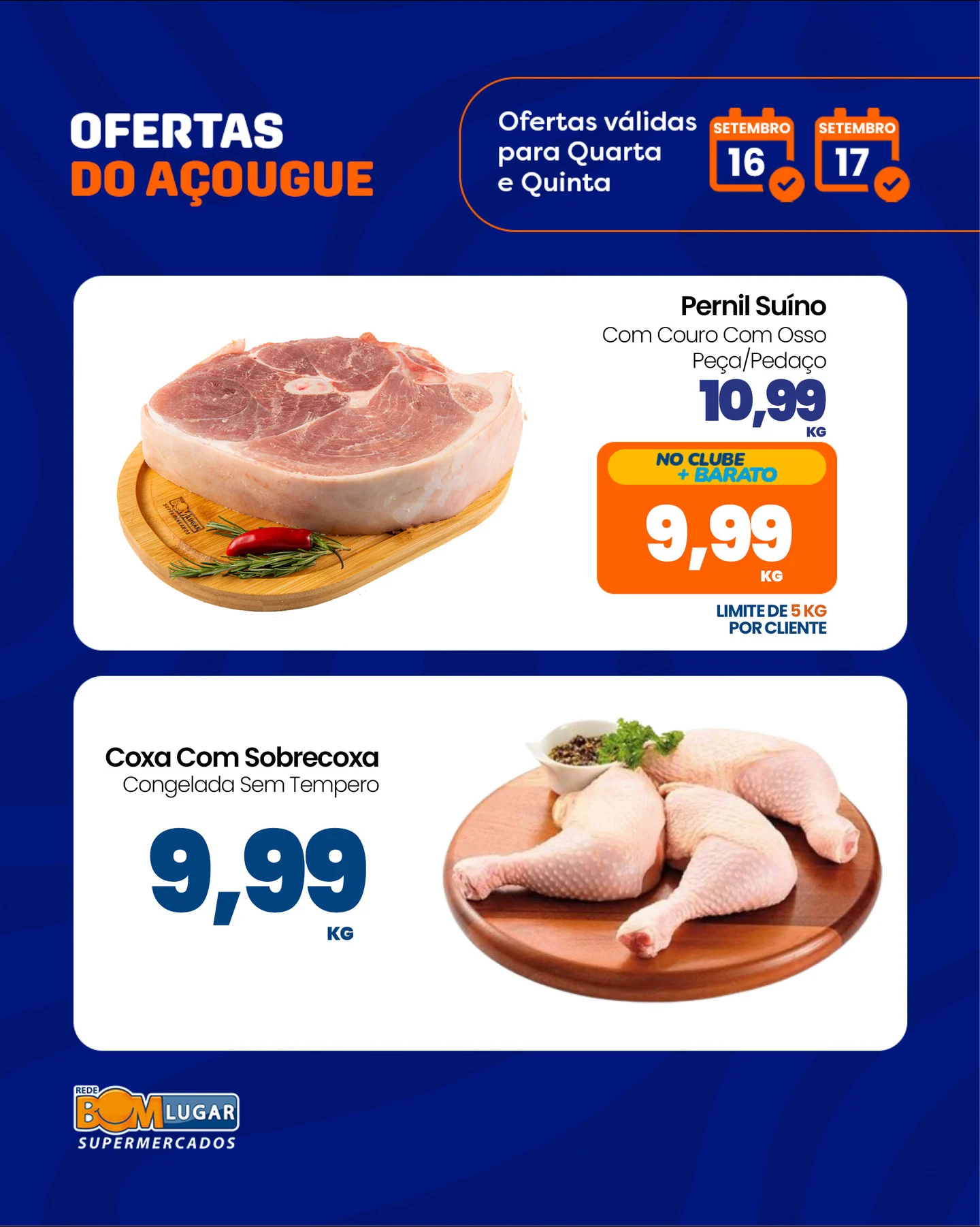 Ofertas Rede Bom Lugar Supermercados – 17/09/2026