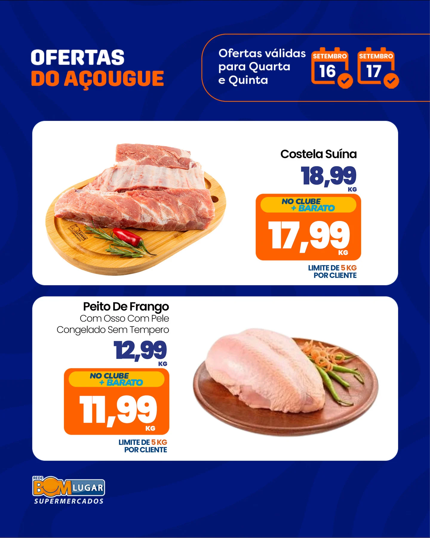 Ofertas Rede Bom Lugar Supermercados