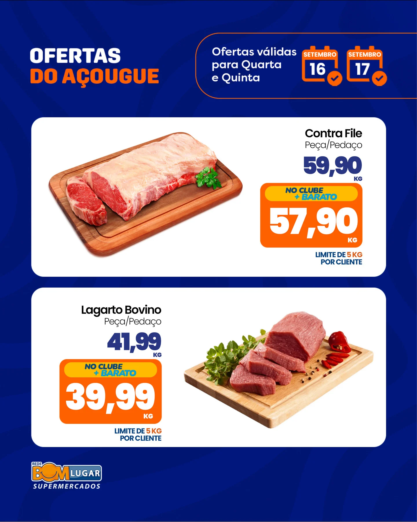 Ofertas Rede Bom Lugar Supermercados
