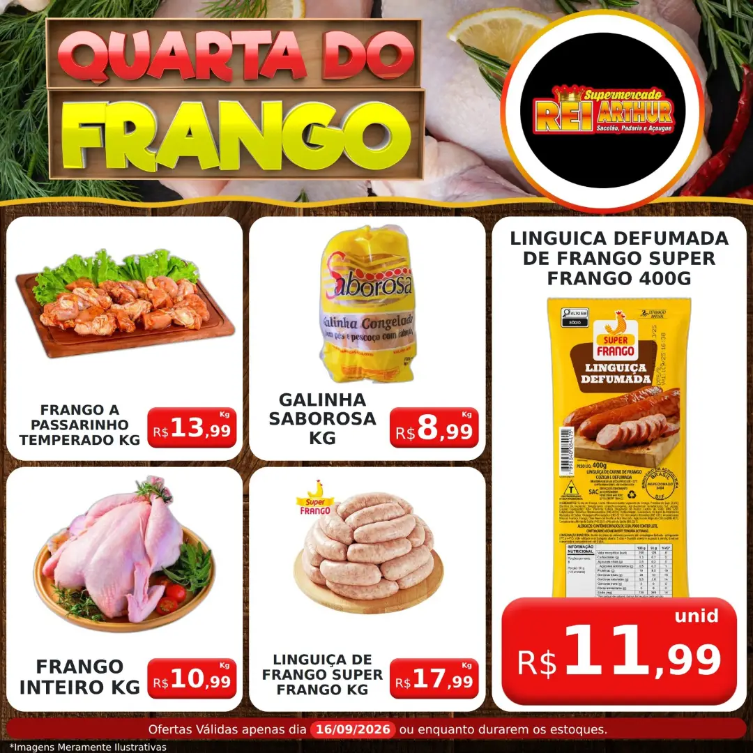 Ofertas Supermercado Rei Arthur💥