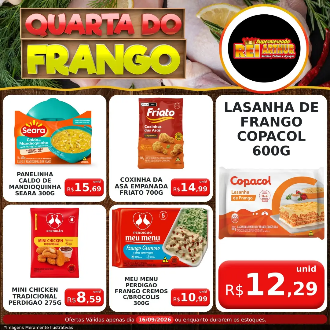 Ofertas Supermercado Rei Arthur💥