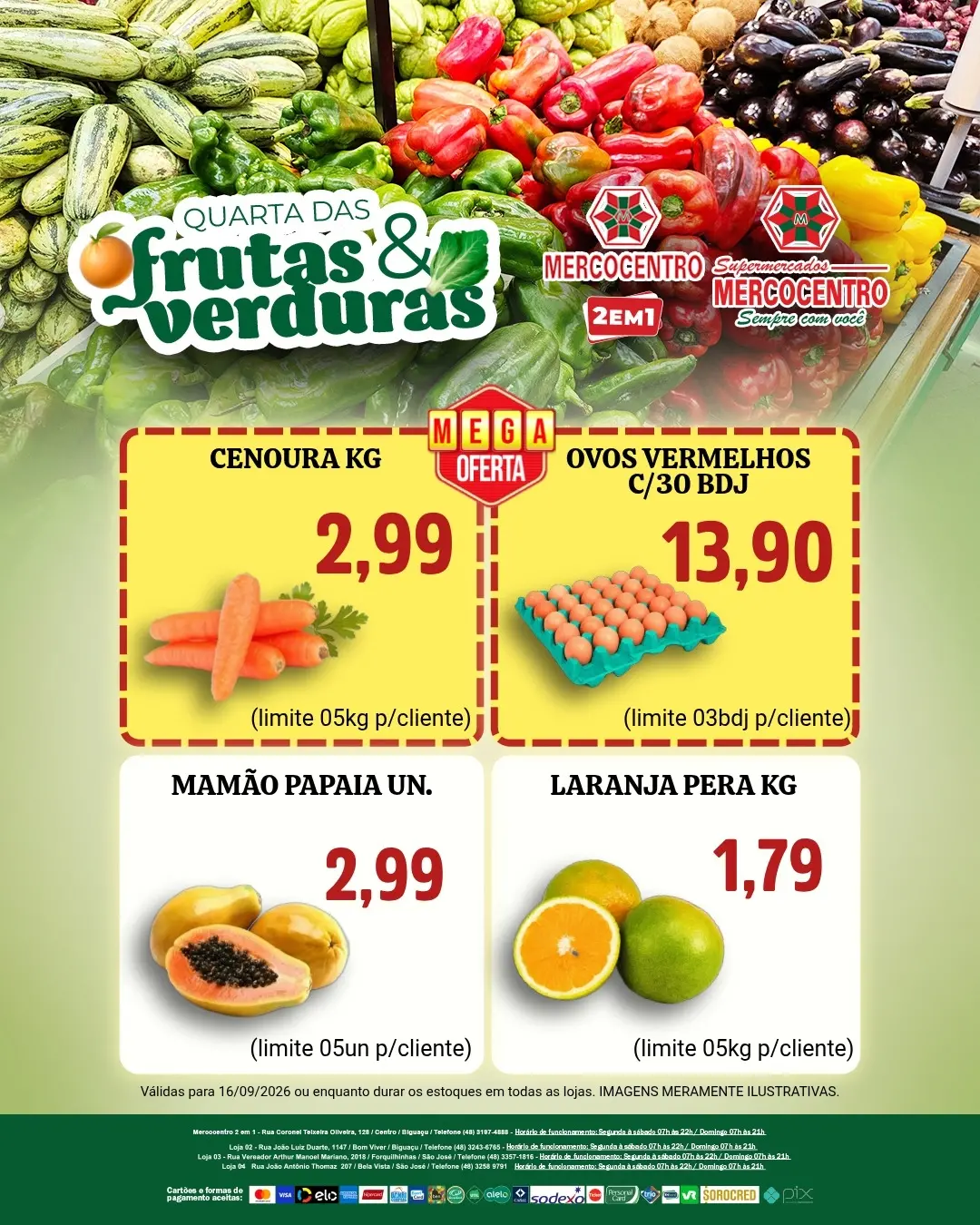Ofertas SUPERMERCADOS MERCOCENTRO 🛒