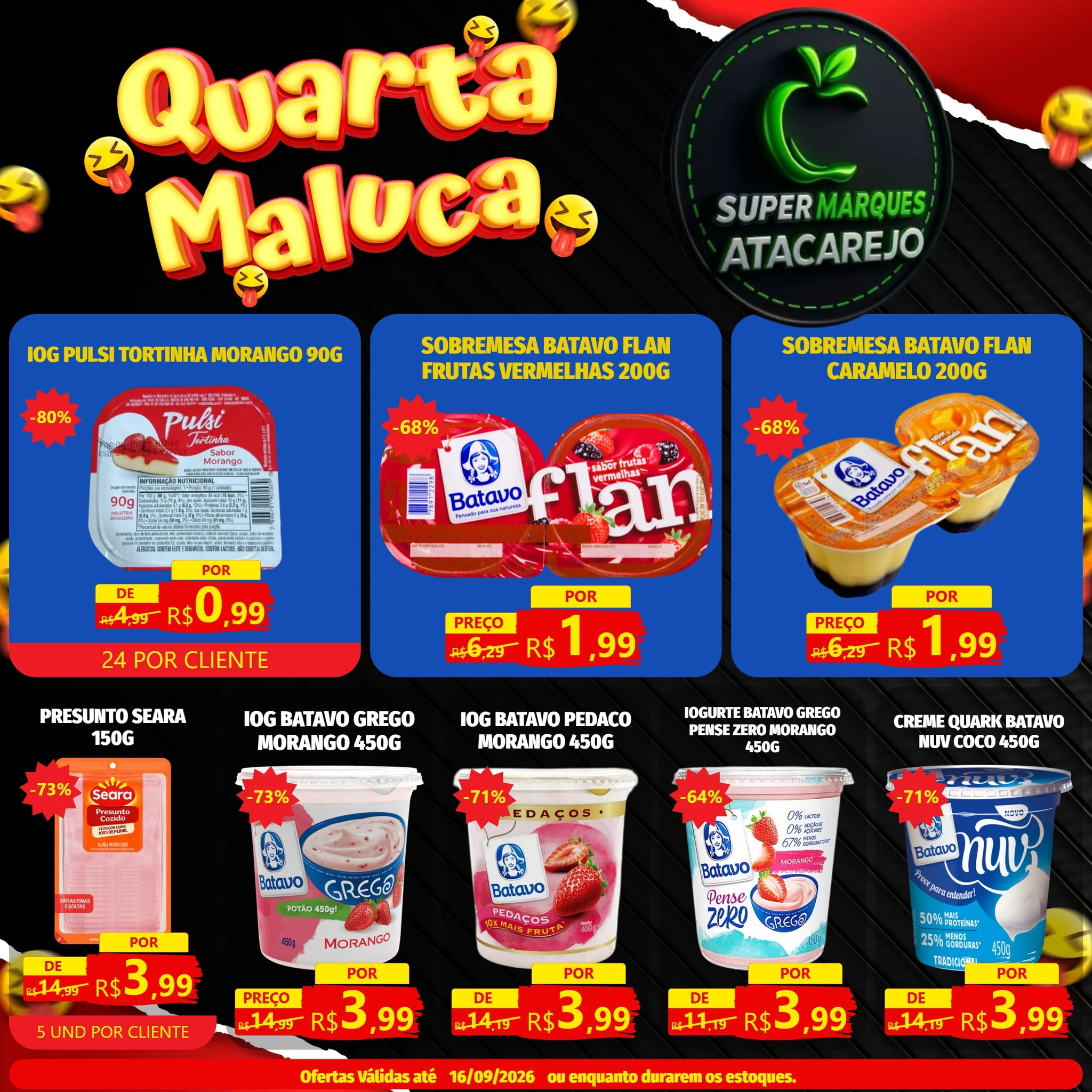 Ofertas Atacarejo Super Marques – 16/09/2026