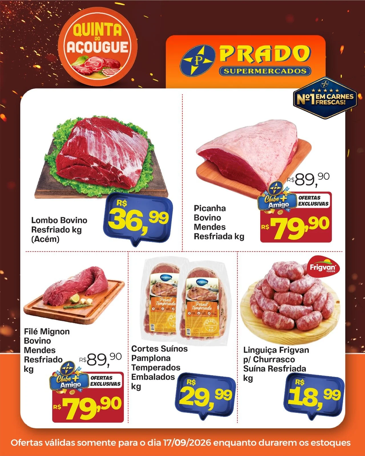 Ofertas Perfil oficial – Prado supermercados – de 17/09/2026 a 17/09/2026