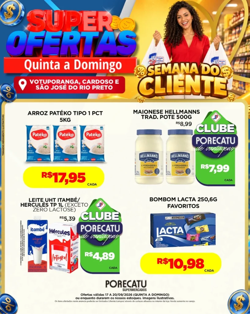 Ofertas Super Porecatu – até 20/09/2026