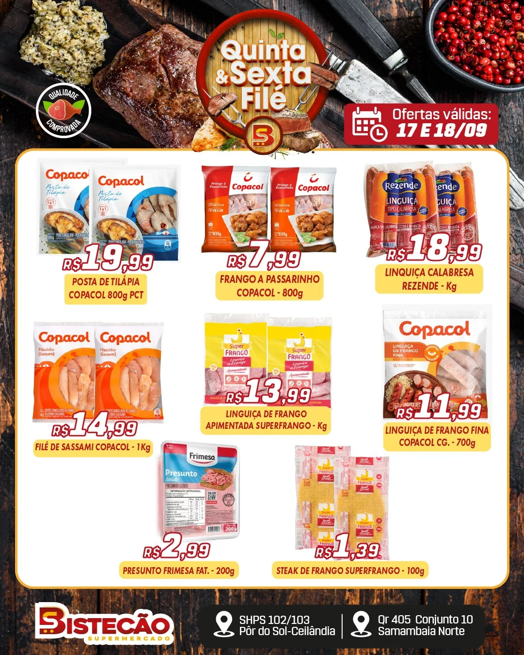 Ofertas Bistecão Supermercado