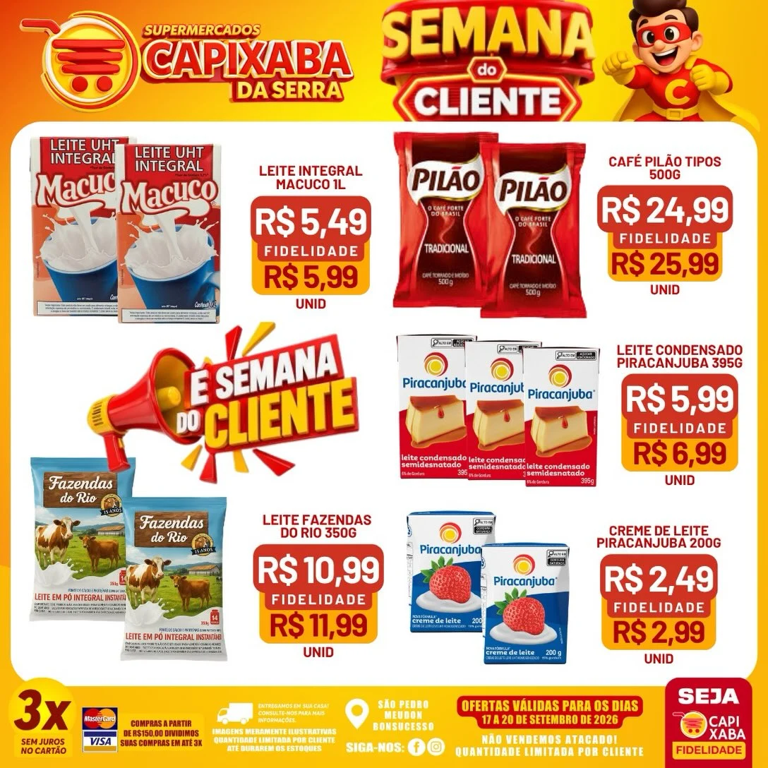 Ofertas Supermercados Capixaba da Serra