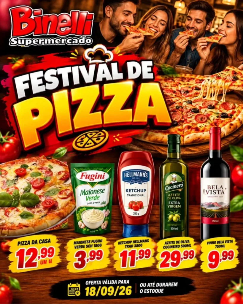 Ofertas Supermercado Binelli – de 18/09/2026 a 18/09/2026