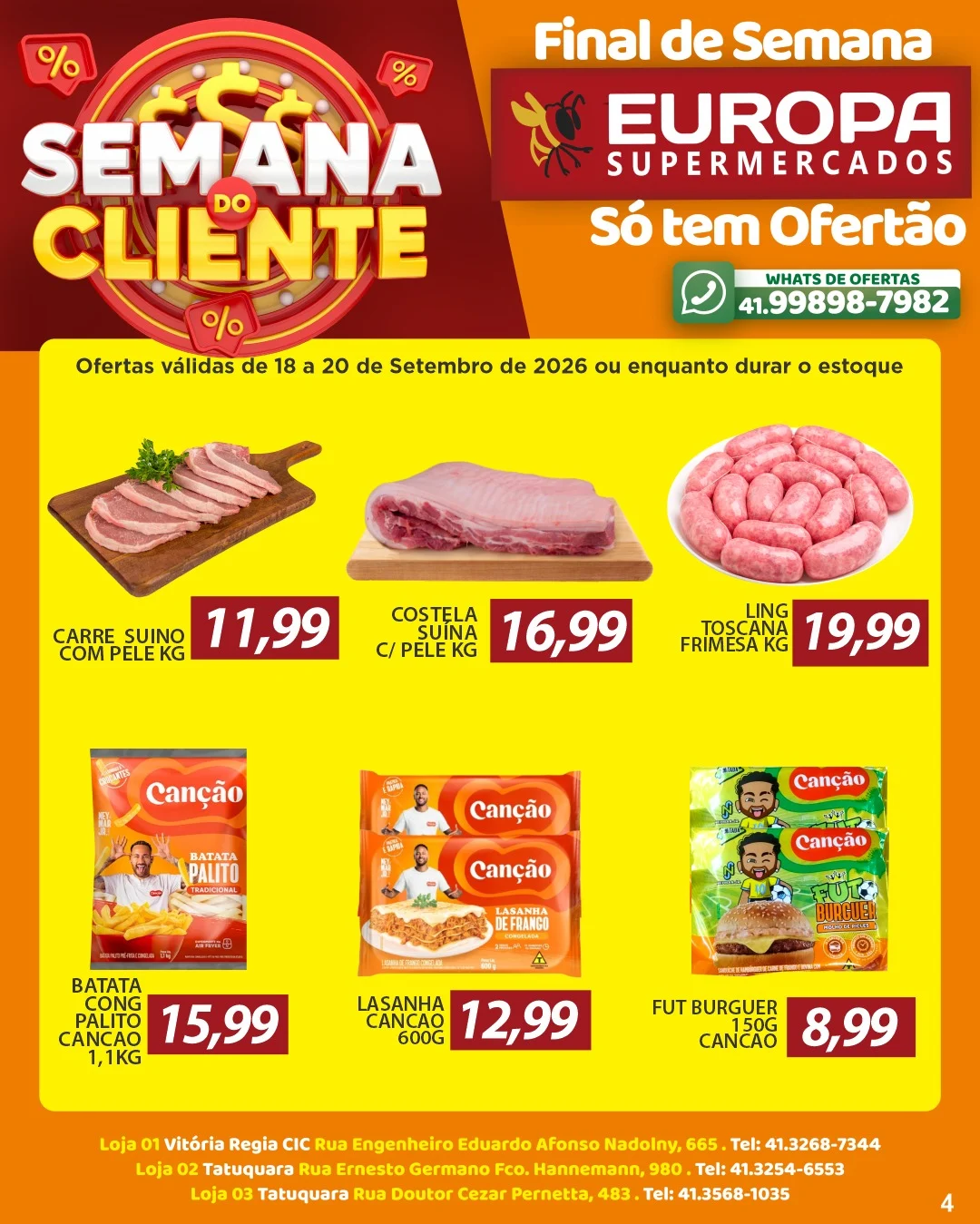 Ofertas Europa Supermercados