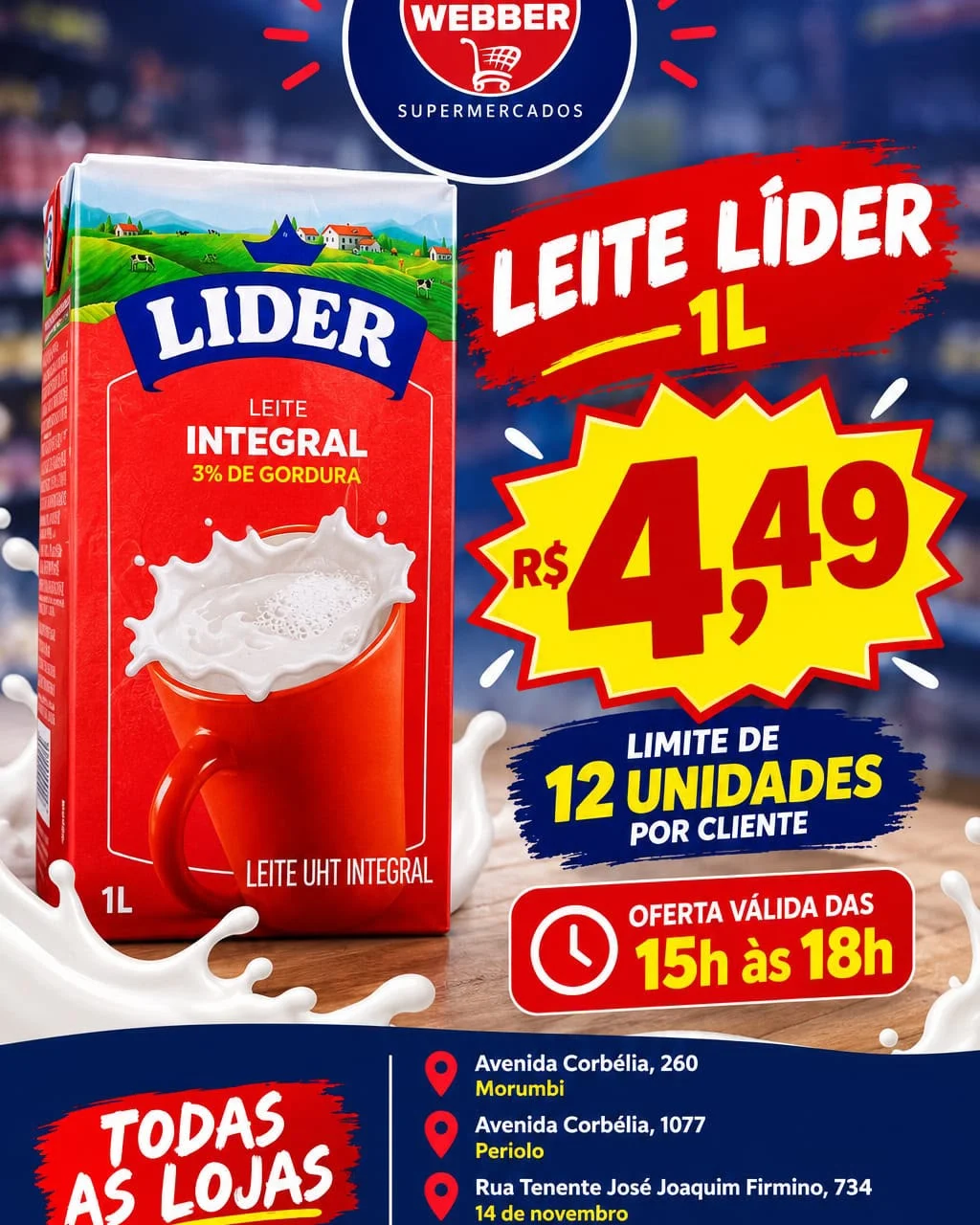 Ofertas SUPERMERCADOS WEBBER – de 15/11/2023 a 18/11/2023 Ofertas SUPERMERCADOS WEBBER – de 15/11/2023 a 18/11/2023