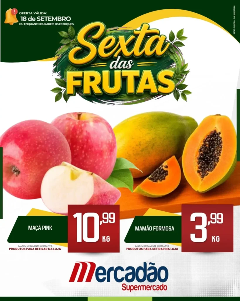 Ofertas Mercadão Supermercado – de 18/SETEMBRO a 18/SETEMBRO