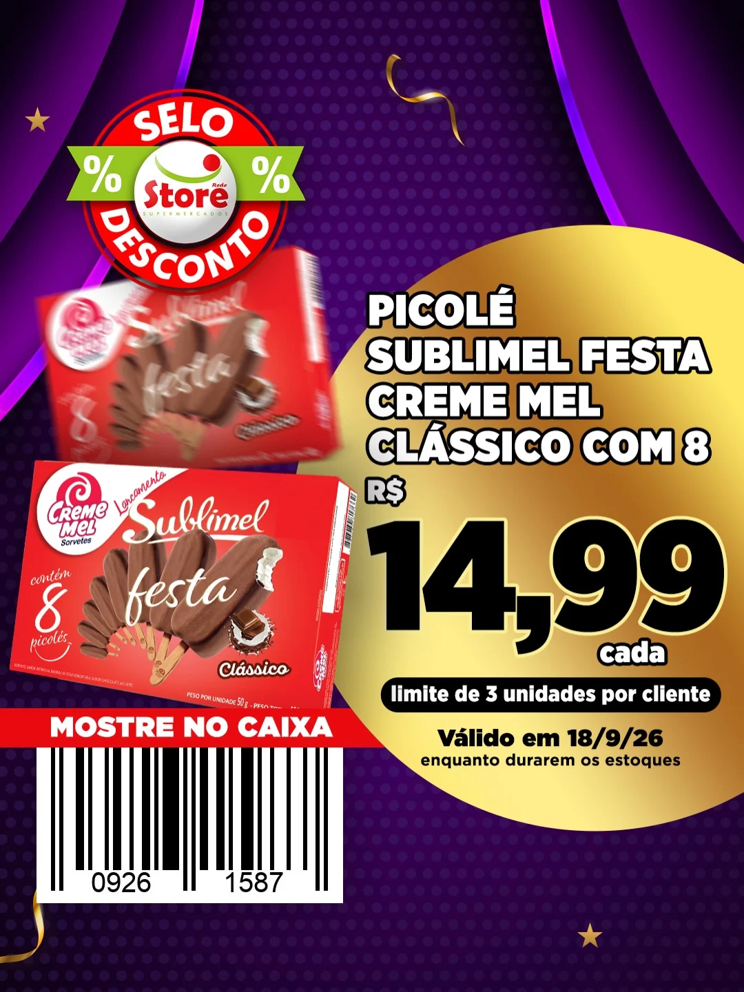Ofertas Rede Store – até 18/09/26