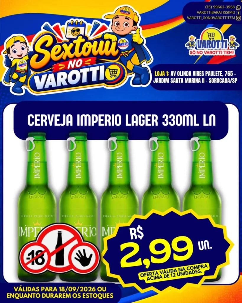 Ofertas Varotti- só no varotti tem – de 18/09/2026 a 18/09/2026