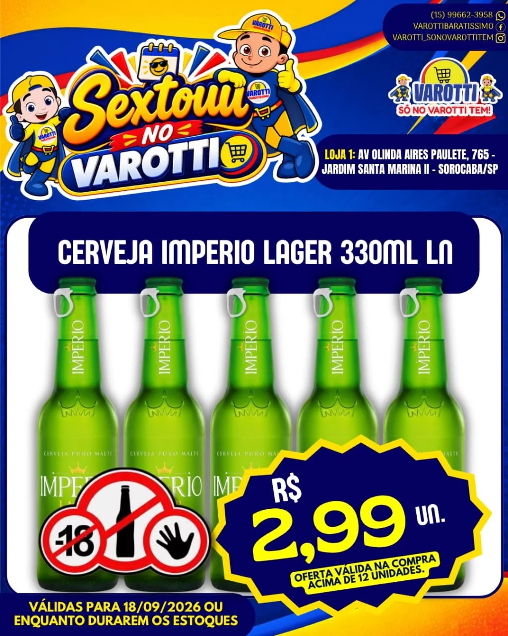 Ofertas Varotti- só no varotti tem – de 18/09/2026 a 18/09/2026