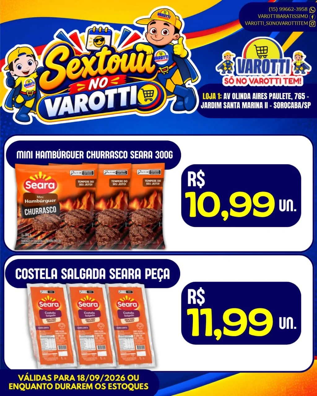 Ofertas Varotti- só no varotti tem