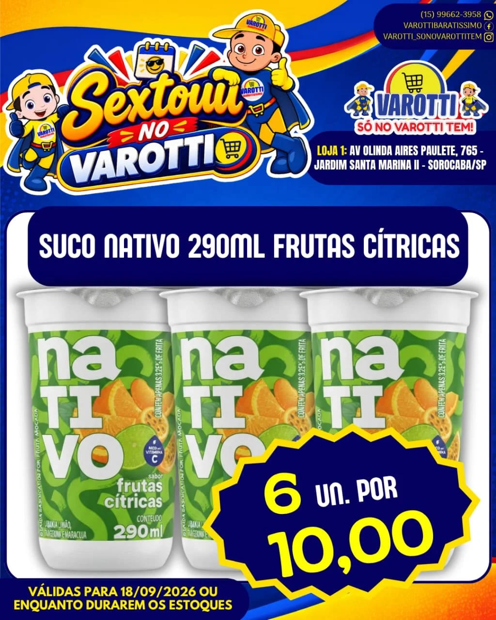 Ofertas Varotti- só no varotti tem