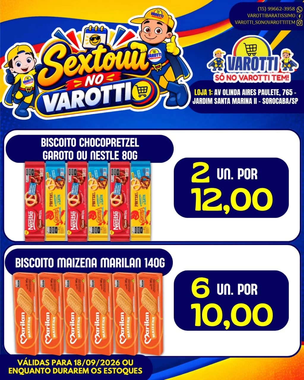 Ofertas Varotti- só no varotti tem