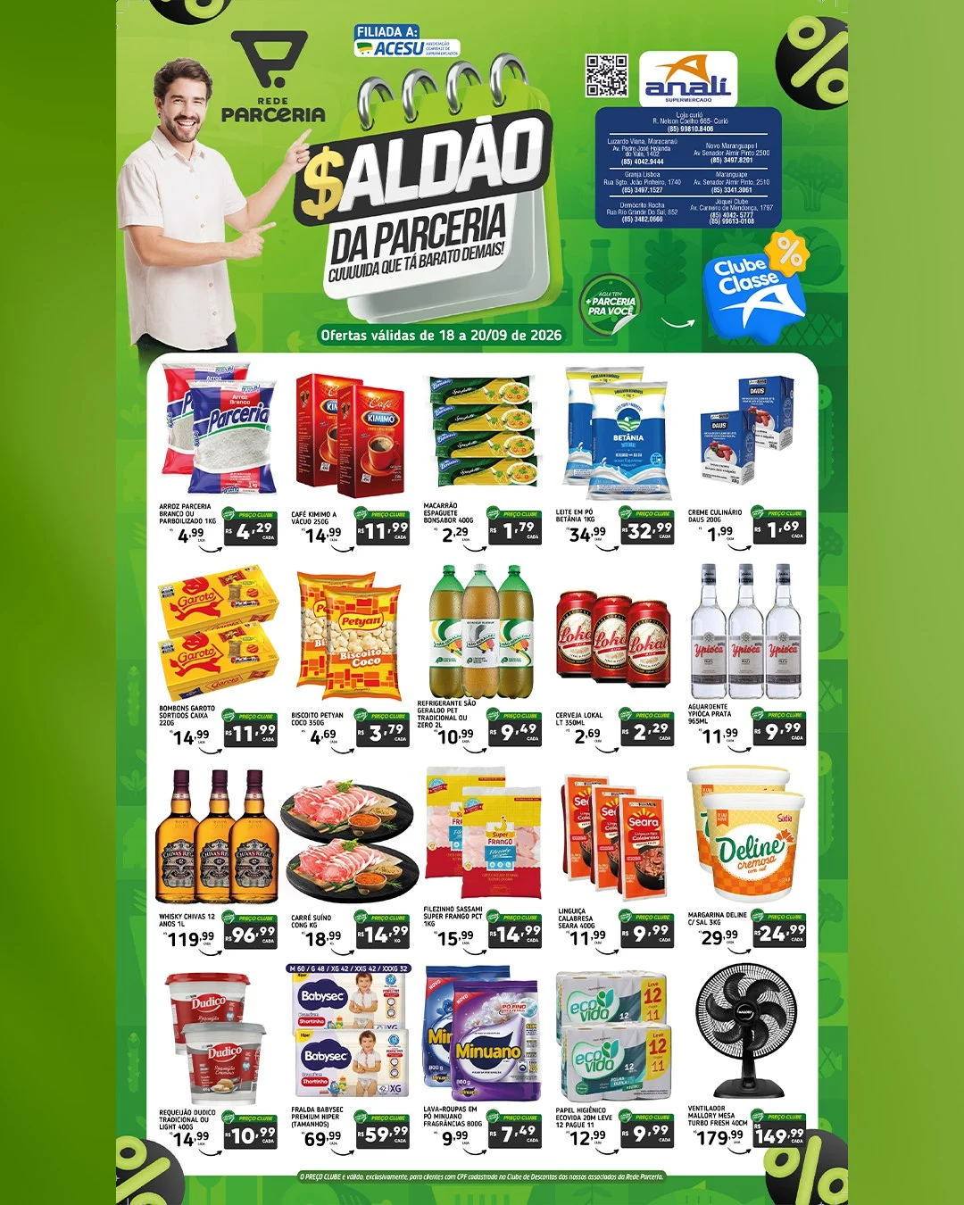 Ofertas Analí Supermercados – de 18/09/2026 a 20/09/2026