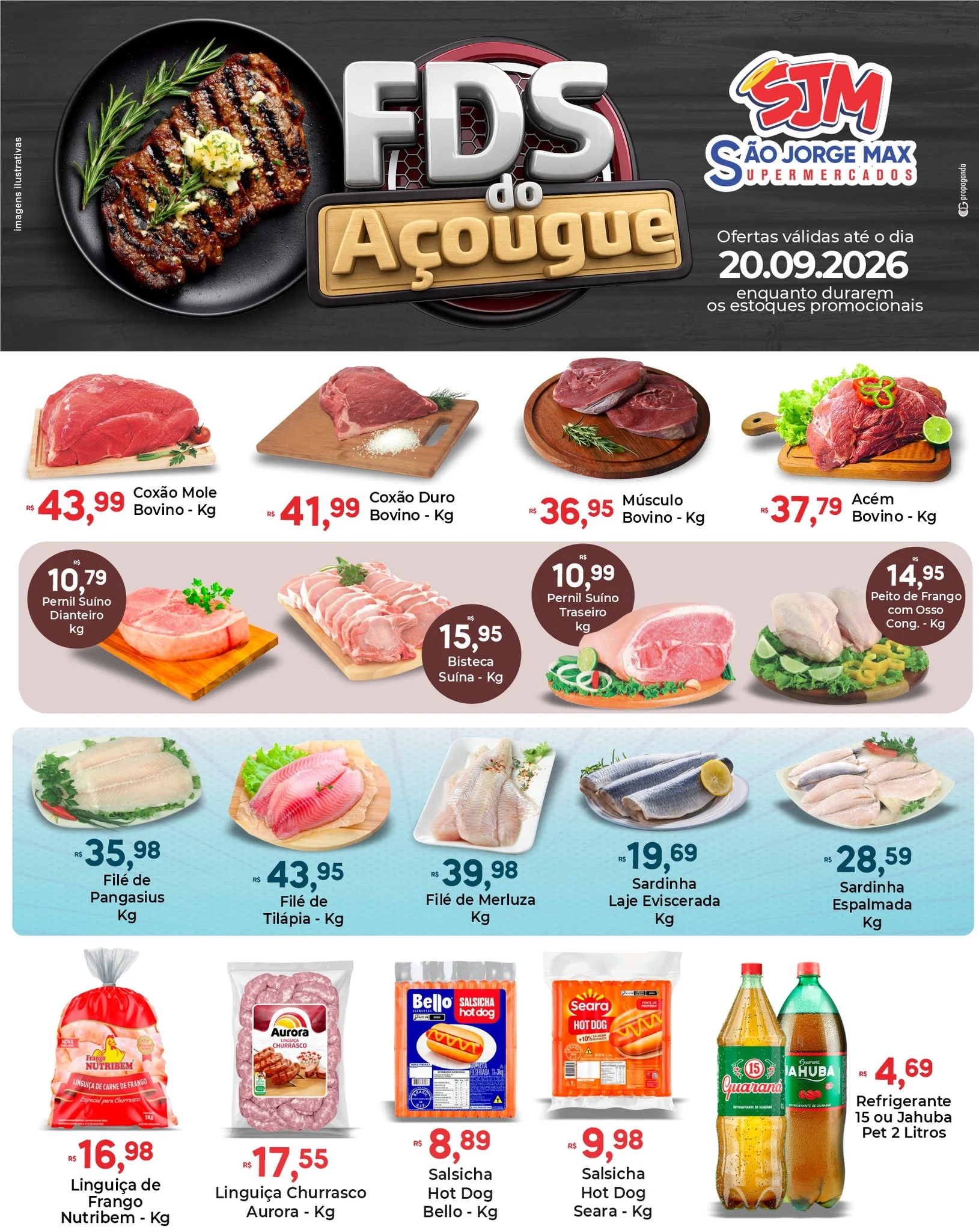 Ofertas São Jorge Max Supermercados – até 20/09/2026