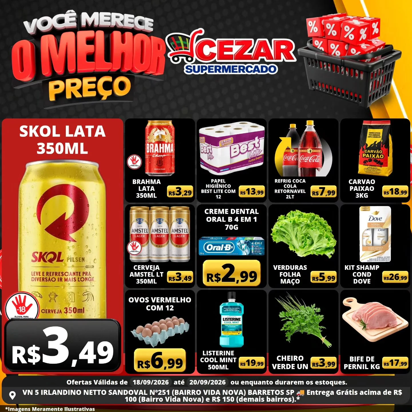 Ofertas Cezar Supermercado