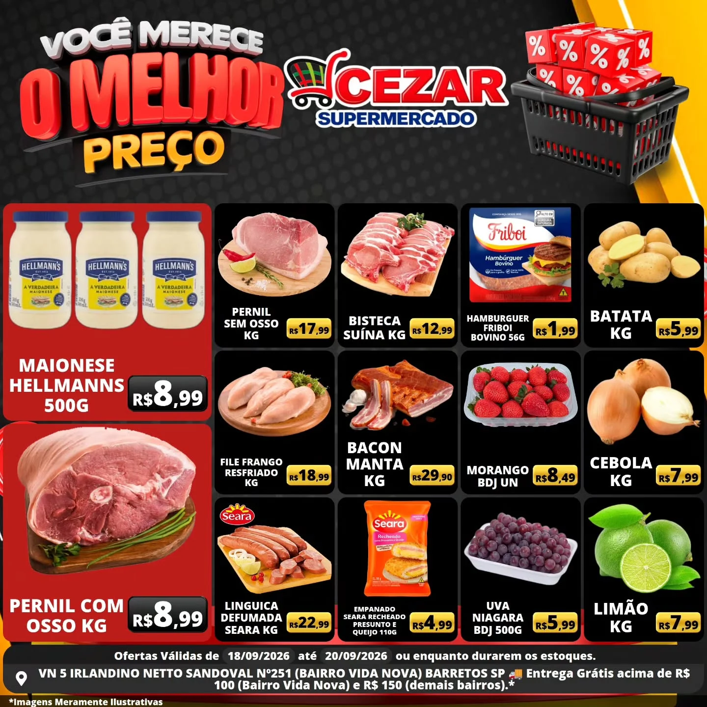 Ofertas Cezar Supermercado