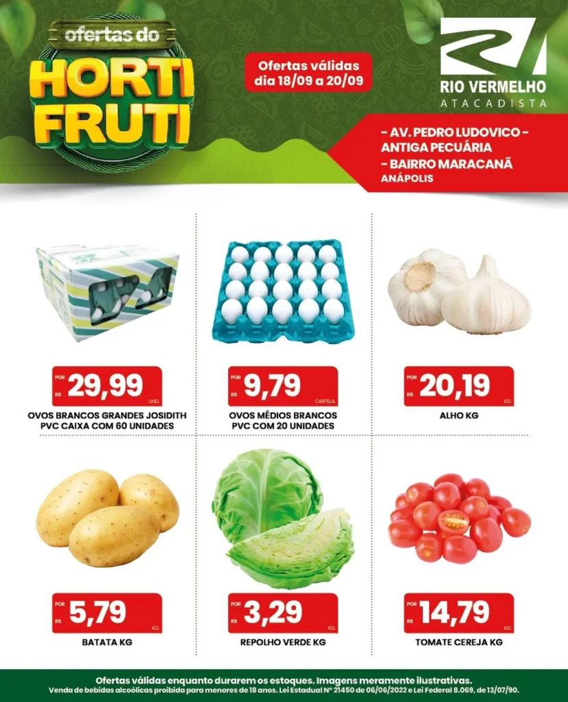 Ofertas Rio Vermelho Atacadista – até 20/09/2026
