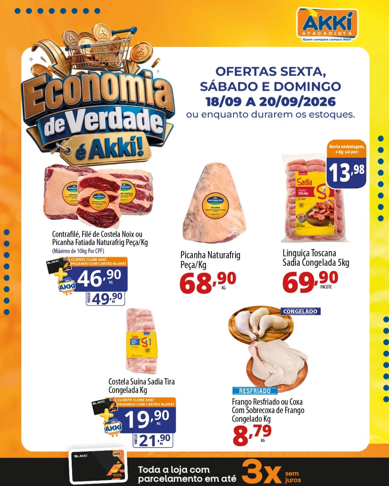 Ofertas Akkí Atacadista – até 20/09/2026