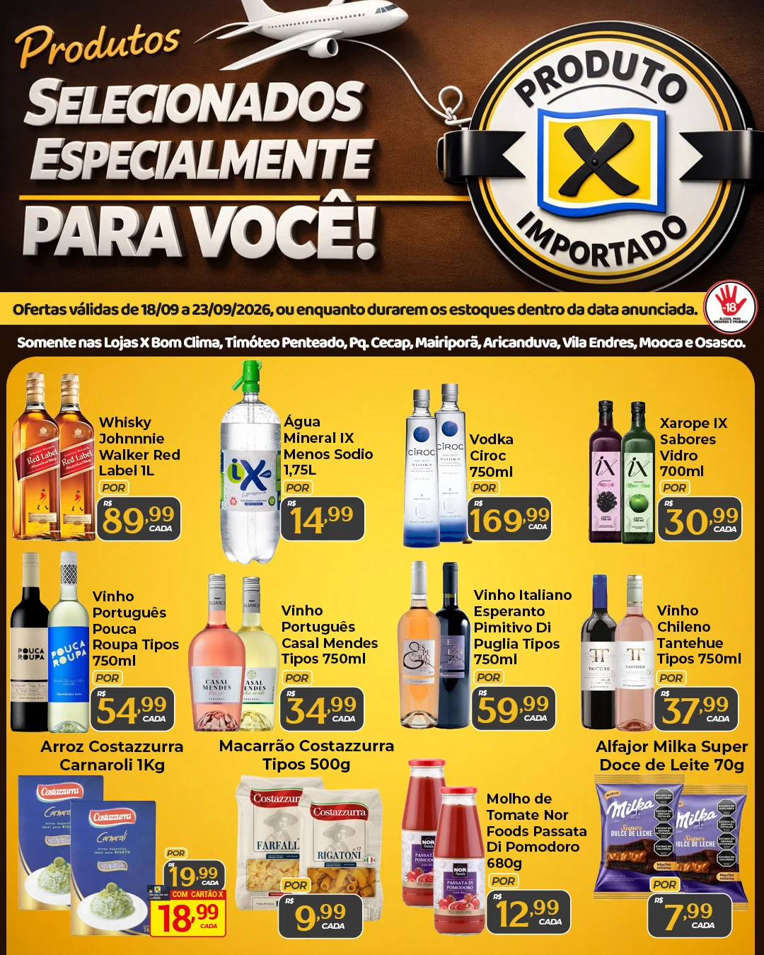 Ofertas Rede X Supermercados – até 23/09/2026