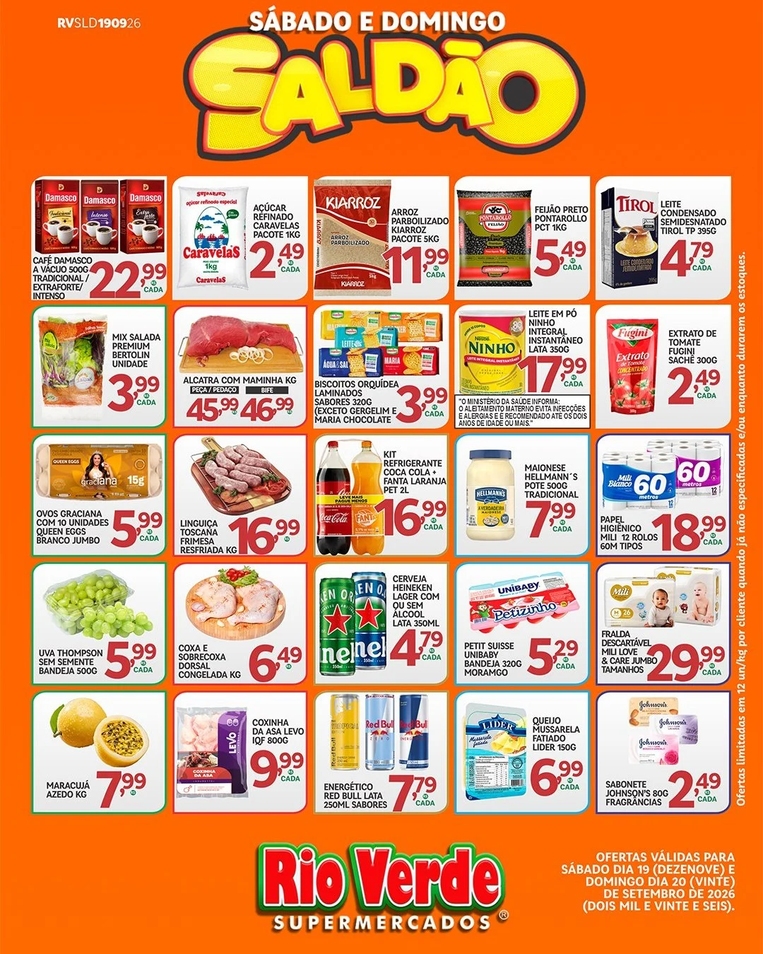 Ofertas Rio Verde Supermercados – até 20/09/2026 Ofertas Rio Verde Supermercados – até 20/09/2026