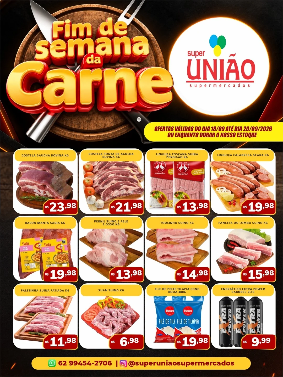 Ofertas Super União Supermercados | OFICIAL – de 18/09 a 20/09 Ofertas Super União Supermercados | OFICIAL – de 18/09 a 20/09