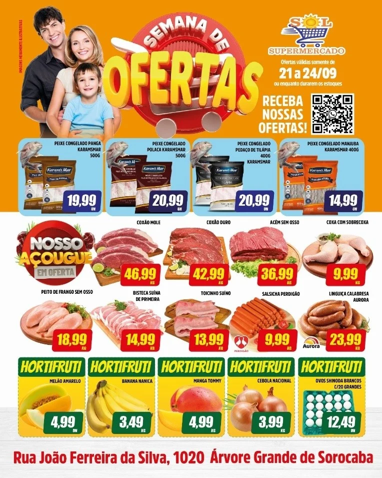 Ofertas Supermercado Sol – até 24/09/2026 Ofertas Supermercado Sol – até 24/09/2026