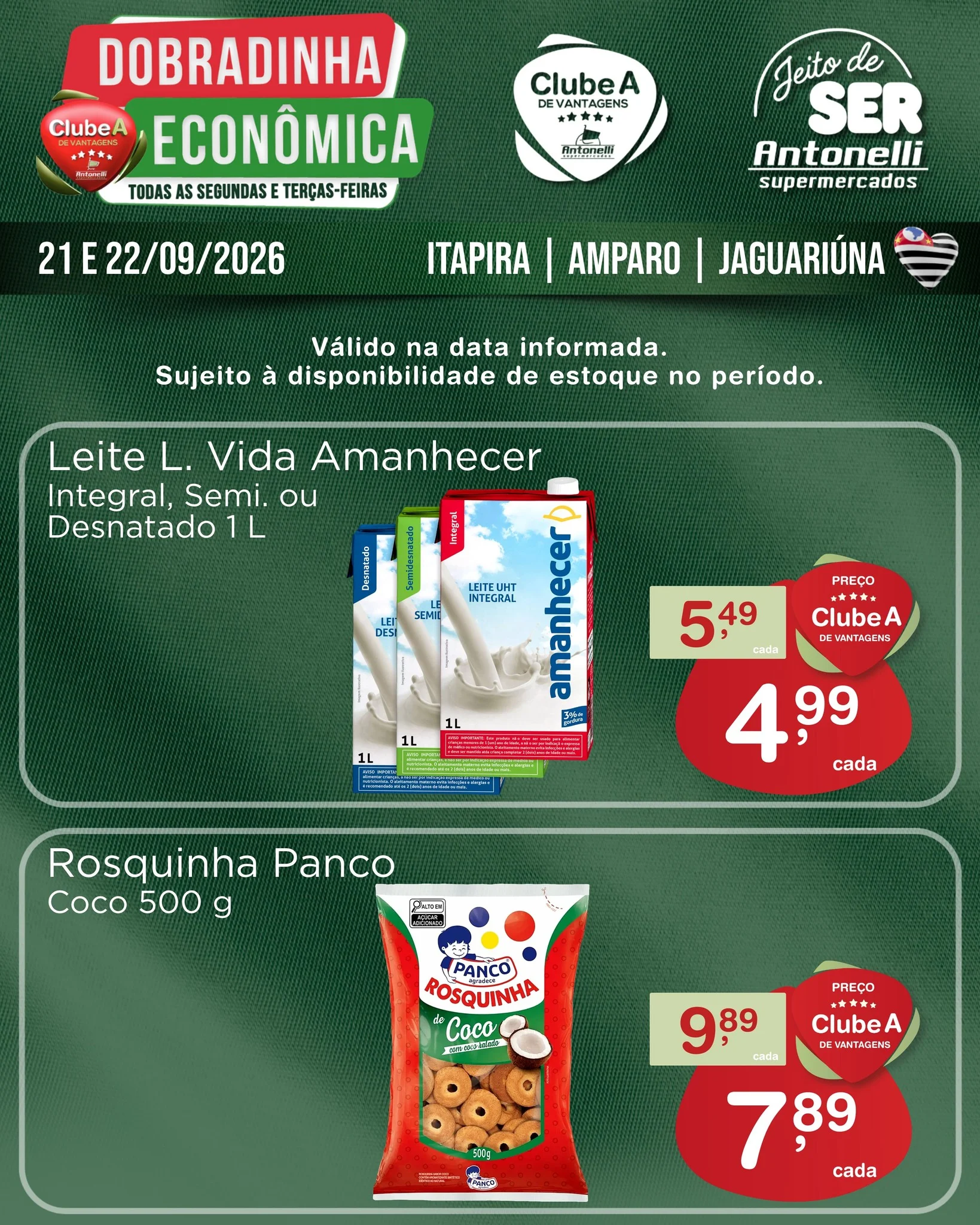 Ofertas Antonelli Supermercados – de 21/09/2026 a 22/09/2026 Ofertas Antonelli Supermercados – de 21/09/2026 a 22/09/2026