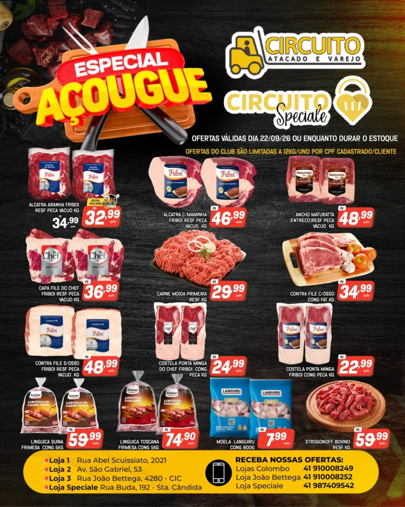 Ofertas Circuito Atacado e Varejo – de 22/09/2026 a 22/09/2026