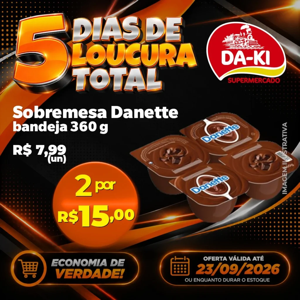 Ofertas Supermercado DA-KI – até 23/09/2026
