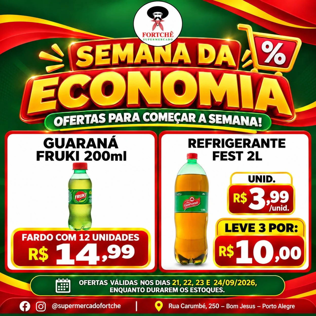 Ofertas Super Fortchê – de 21/09/2026 a 24/09/2026 Ofertas Super Fortchê – de 21/09/2026 a 24/09/2026