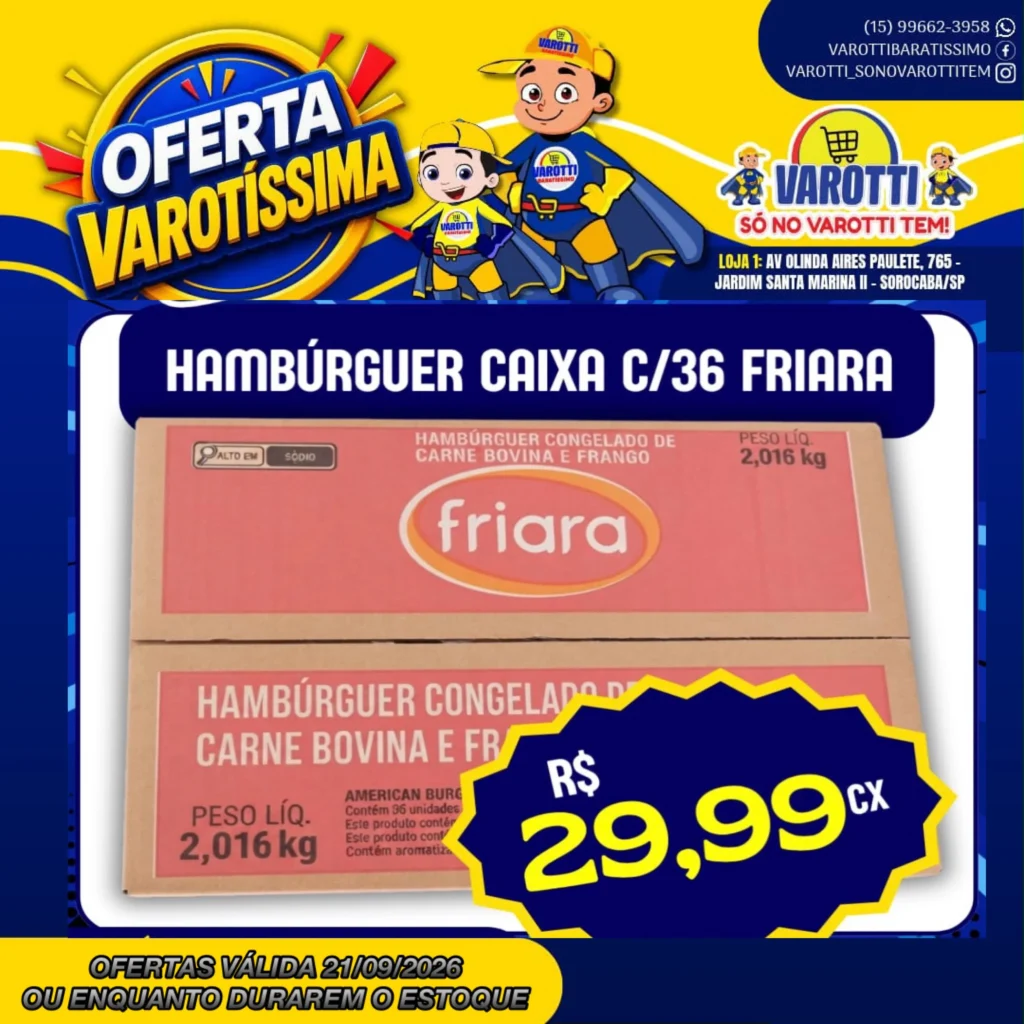Ofertas Varotti- só no varotti tem – de 21/09/2026 a 21/09/2026