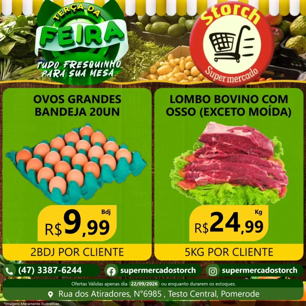 Ofertas Supermercado Storch – de 22/09/2026 a 22/09/2026
