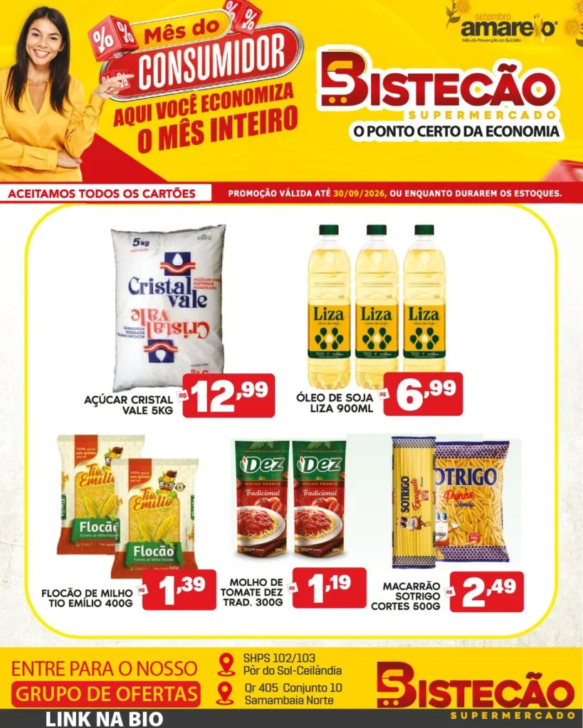 Ofertas Bistecão Supermercado – 30/09/2026 Ofertas Bistecão Supermercado – 30/09/2026