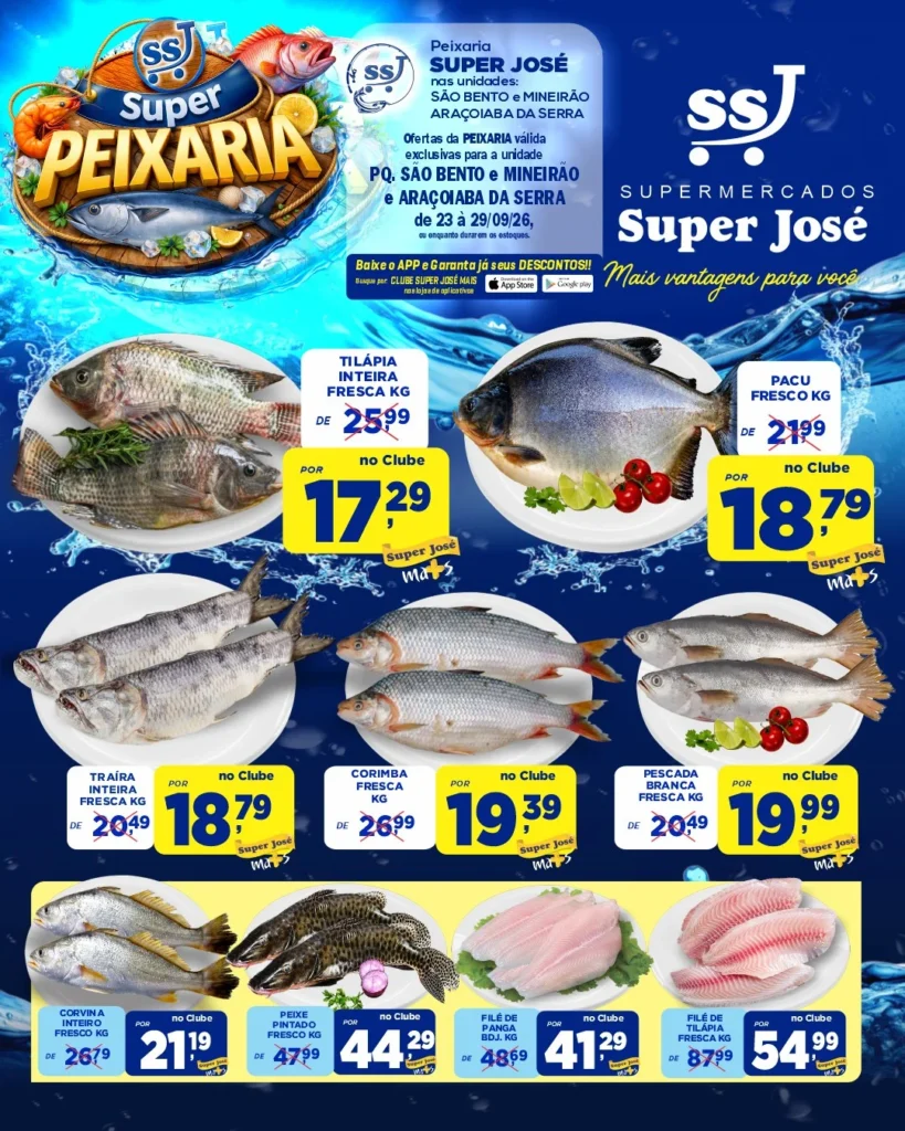 Ofertas Supermercado Super José – até 29/09/2026 Ofertas Supermercado Super José – até 29/09/2026
