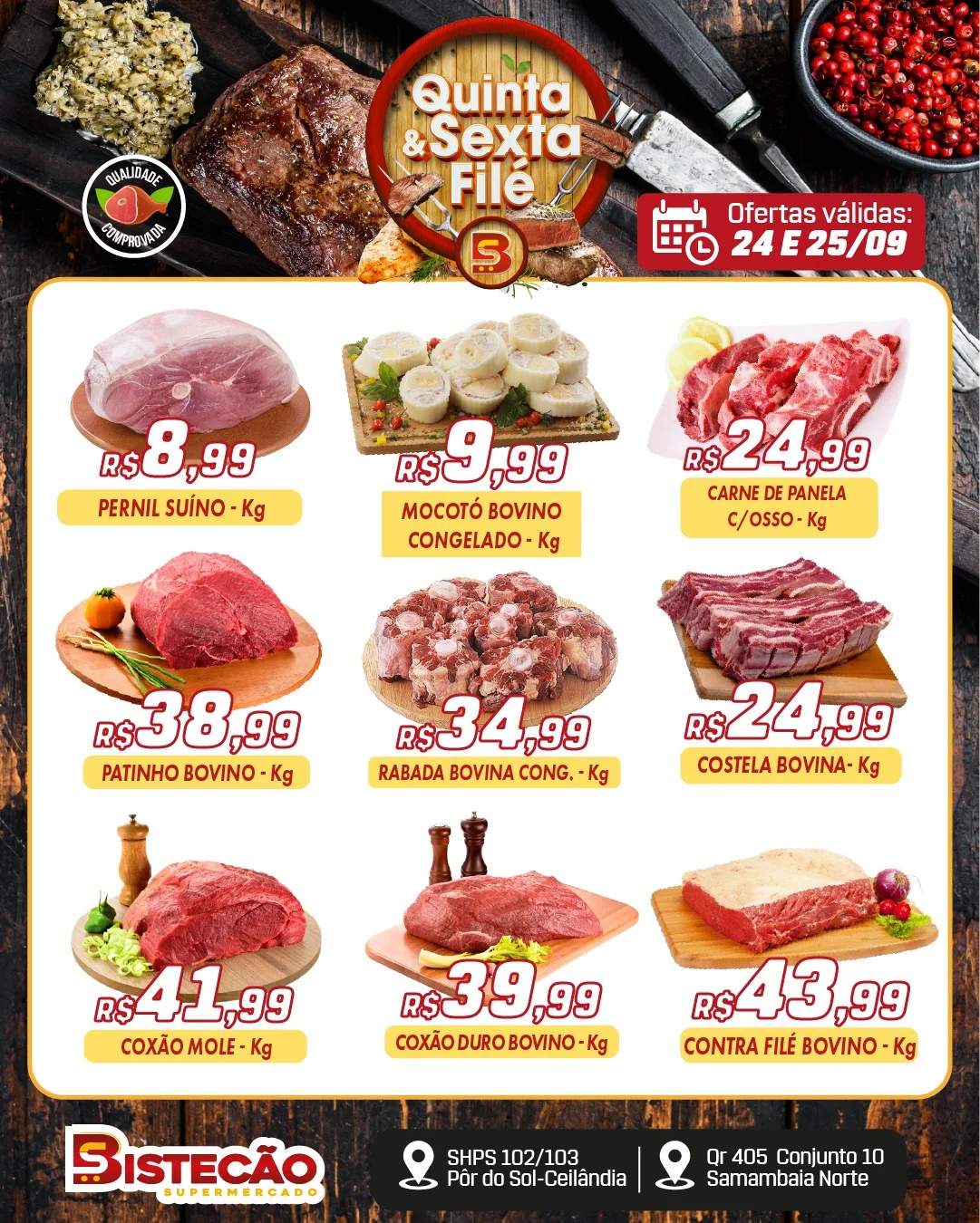 Ofertas Bistecão Supermercado